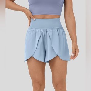 HALARA Light Blue Athletic Shorts